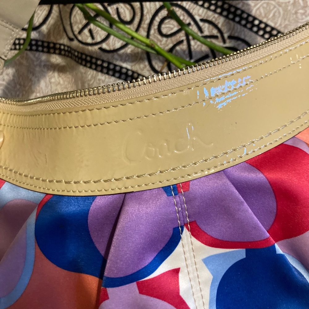 Multicolor Coach Handbag - Picture 3 of 9